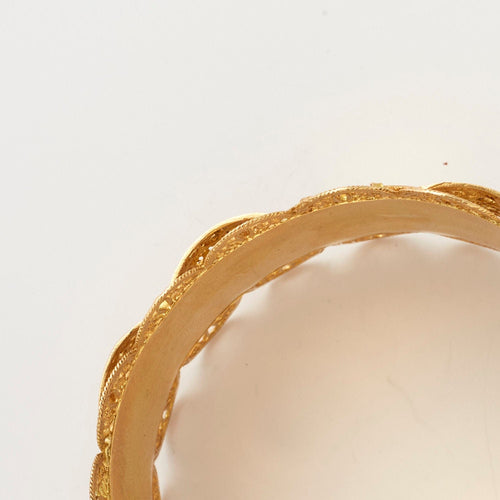 Bracelet Bracelet or jaune 58 Facettes LP396/2