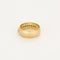 Bague 56 Bague jonc en or jaune 18K diamants 58 Facettes ALE42765