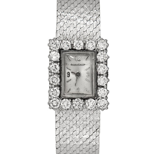 Montre JAEGER LECOULTRE - Montre de dame en or gris 58 Facettes ROD3455