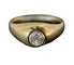 Bague 62 Bague Jonc or jaune et platine 58 Facettes