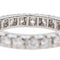 Bague 52 Bague Alliance américaine Or blanc Diamant 58 Facettes 3743723CN