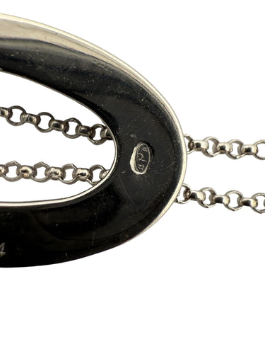 Boucles d'oreilles Parure collier et boucles d’oreilles or blanc et diamants 58 Facettes