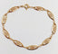 Bracelet Bracelet vintage or 18k mailles filigranées 58 Facettes A06313