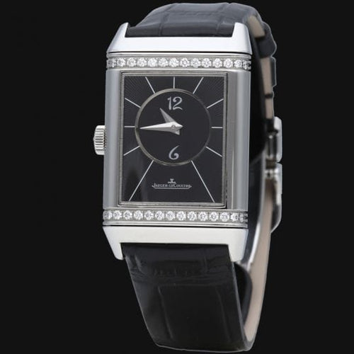 Montre Jaeger Lecoultre Montre Reverso Classic Medium Duetto 58 Facettes MT43591