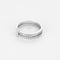 Bague 57 MAUBOUSSIN - Bague or blanc diamants 58 Facettes LP1440/