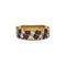 Bague 49 Bague - or jaune 750 - diamants et rubis 58 Facettes 1087