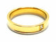 Bague 54 Bague Alliance Or jaune, Or blanc Diamant 58 Facettes 1589389CN
