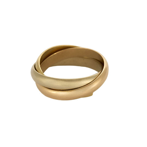 Bague 63 Cartier Bague Trinity en trois ors 58 Facettes LIS2603
