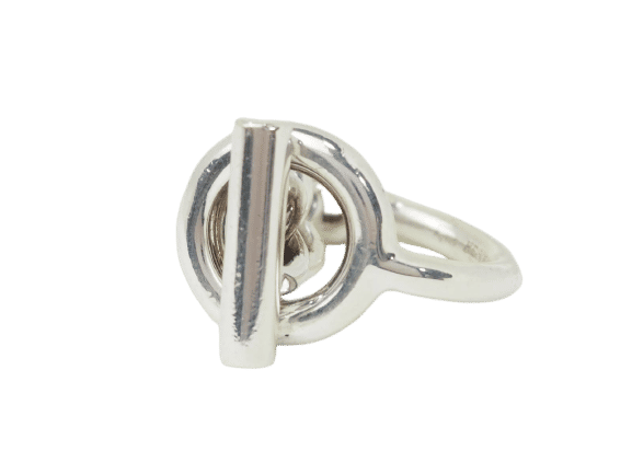 Bague Bague Hermès croisette GM en argent 58 Facettes 33114
