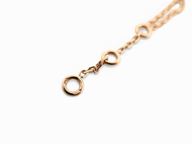 Bracelet bracelet CHAUMET jeux de liens en or rose 18k 3gr 10 diamants 0.1ct boite 58 Facettes 271111