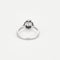 Bague 54 Bague Solitaire en or blanc, platine et diamants 58 Facettes BLO0315