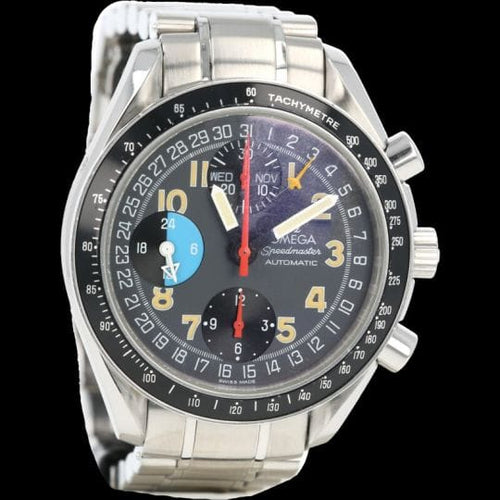 Omega Speedmaster Day Date Chronograph Watch 