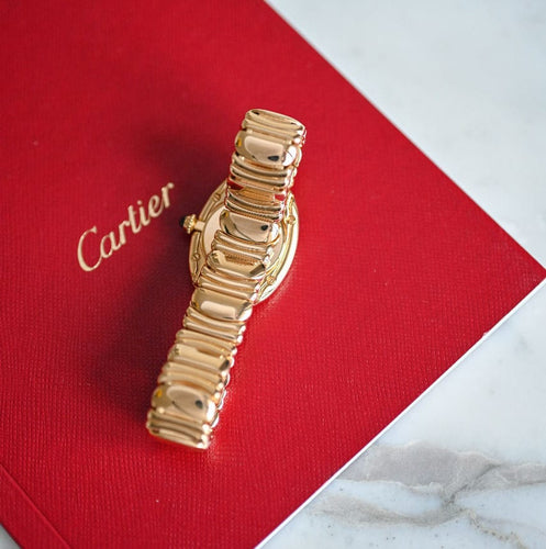 Montre CARTIER - Montre Baignoire Or Jaune Small 58 Facettes 375