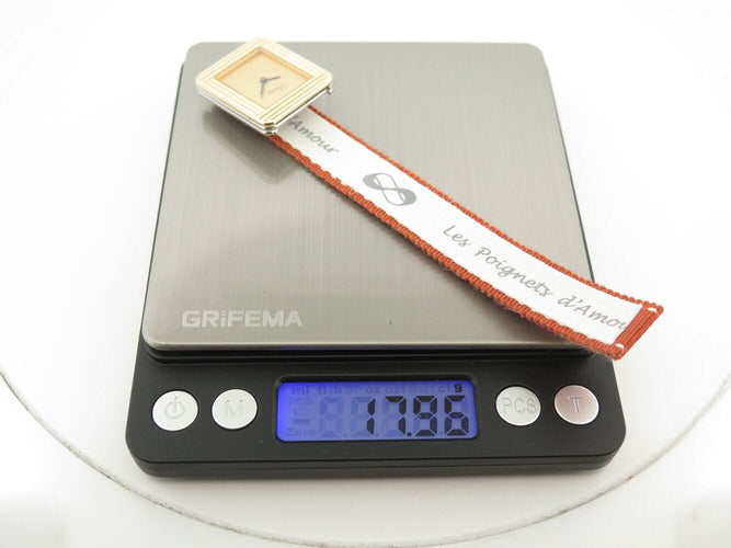 Montre montre POIRAY ma premiere or 18k & acier 30mm + bracelets revision 58 Facettes 271675