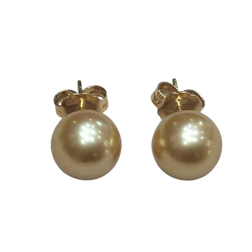 Boucles d'oreilles Boucles d’oreilles - Perles australiennes gold 10,5-11 mm 58 Facettes TA50