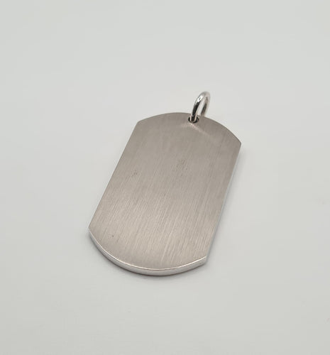 Pendentif Pendentif or blanc serti de diamants noirs et blancs 58 Facettes