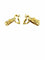 Boucles d'oreilles Boucles d'oreilles or jaune avec diamants naturels de 2,50 carats certifiés HRD 58 Facettes