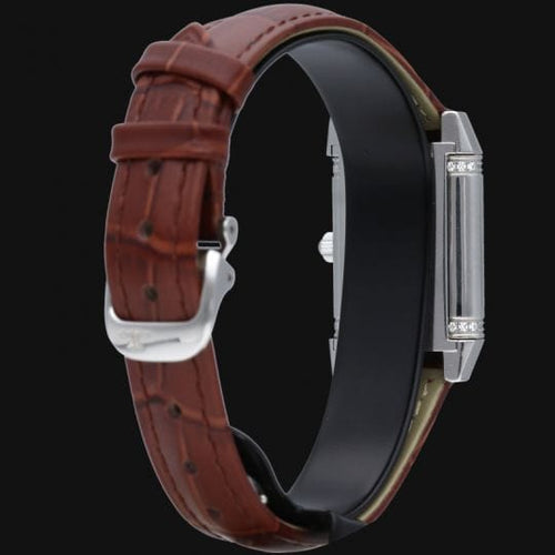 Montre Jaeger Lecoultre Montre Reverso Lady Monoface 58 Facettes MT43590