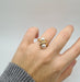 Bague 55.5 Bague or jaune perles de culture 58 Facettes