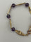 Bracelet Bracelet Ancien Or Jaune Filigrané Améthystes 58 Facettes LOT 6596