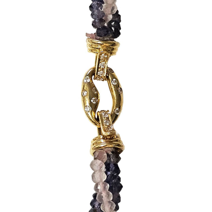 Bracelet Bracelet de perles, fermoir or et diamants 58 Facettes 42250018