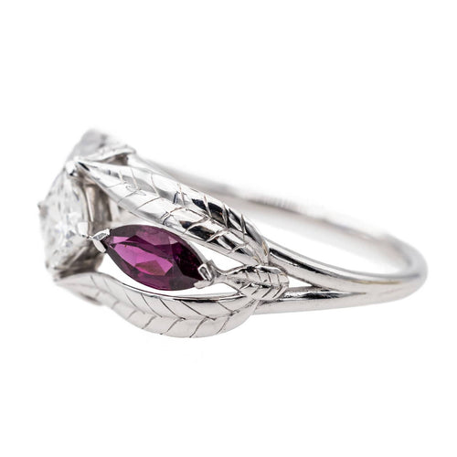 Bague 56 Bague Or blanc Diamant, Tanzanite, Grenat 58 Facettes 3494226RV