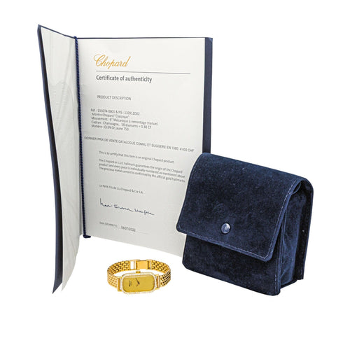 Montre Chopard Montre  Or jaune Diamant 58 Facettes 3922047CN