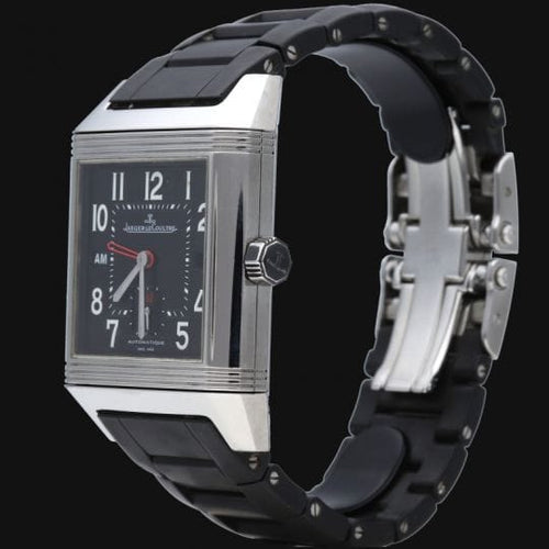 Montre Jaeger Lecoultre Montre Reverso Squadra Hometime Gmt 58 Facettes MT44231