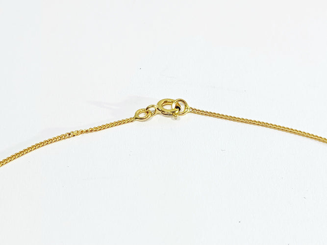 Collier Chaine Or jaune Maille Gourmette 58 Facettes