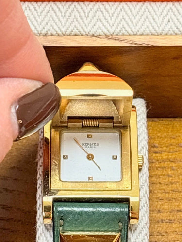 Montre Montre HERMÈS Médor 58 Facettes WC-2025-1884