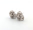 Boucles d'oreilles Boucles d'oreilles en or blanc avec diamants 58 Facettes