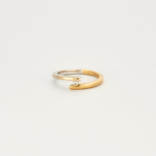Bague 54 Bague Solitaire 2 ors diamant Entre Nous 58 Facettes LP370/12