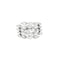 Bague 56 Bague or blanc, diamants 58 Facettes