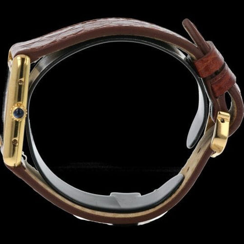 Montre Cartier Montre Must De Cartier Vermeil 58 Facettes MT43316