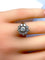 Bague 49.0 Bague marguerite en or blanc 18 carats en diamants 58 Facettes AB259