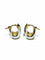 Boucles d'oreilles Boucles d'oreilles en or jaune et blanc 18 carats 58 Facettes