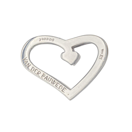 Pendentif Van der Bauwede Pendentif  Argent Diamant, Saphir 58 Facettes 577673GD