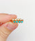 Bague 56.5 Bague antique or rose 18k perles et turquoises (circa 1900) 58 Facettes A05999
