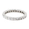 Bague 54.5 Bague Alliance or blanc Diamant 58 Facettes 2820736CN