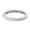 Bague 54.5 Bague Alliance Or blanc Diamant 58 Facettes 2820736CN