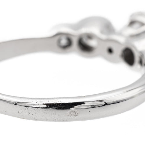 Bague 55 Bague Solitaire Or blanc Diamant 58 Facettes 1137222CN