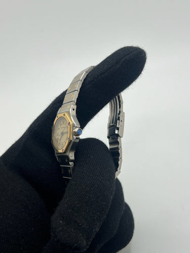 Montre Cartier Santos Octagon 28 mm / Révisée en 2025 / Excellent état 58 Facettes