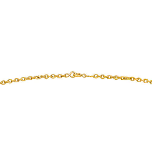 Naszyjnik Łańcuszek Żółte Złoto 