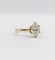 Bague 52 Bague solitaire or 14k ornée d'un diamant de 1,51 carats taille ovale Couleur J-K pureté SI2 avec certificat GWLAB 58 Facettes A03789