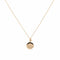 Collier Ginette NY Collier Mini ever disc Or rose Diamant 58 Facettes 2678585CN