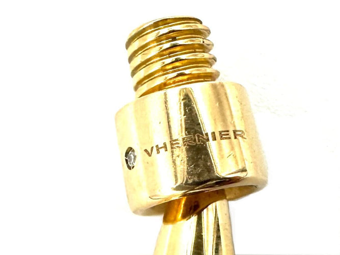 Collier VHERNIER. Collier "Calla" ébène et or jaune 18K 58 Facettes