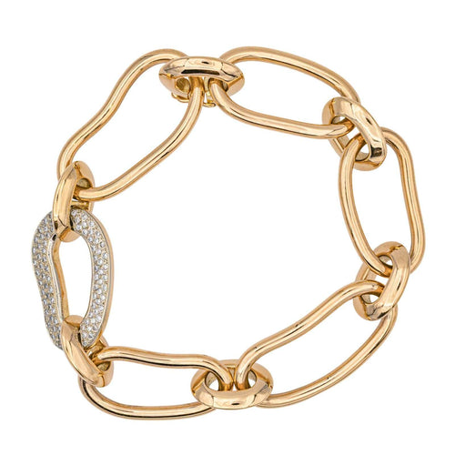 Bracelet Bracelet Or rose, Or blanc Diamant 58 Facettes 3849480CN