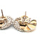 Boucles d'oreilles Boucles d'oreilles en platine et or avec diamants 58 Facettes