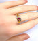Bague 54 Bague or jaune et rubis 58 Facettes AB515