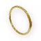 Bransoleta z żółtego złota z wygiętym otworem